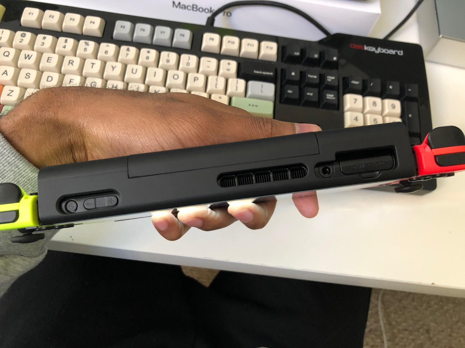 Top of case with Switch