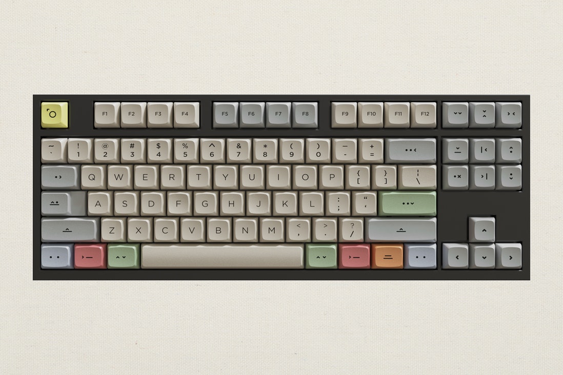 MiTo Canvas XDA Custom Keycap Set on Massdrop