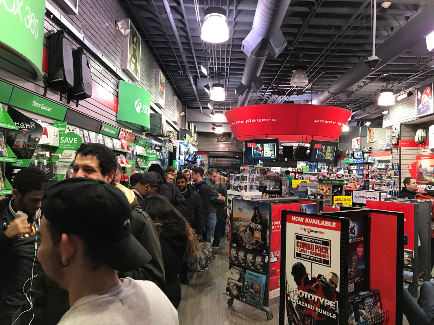 Line to the door and then some