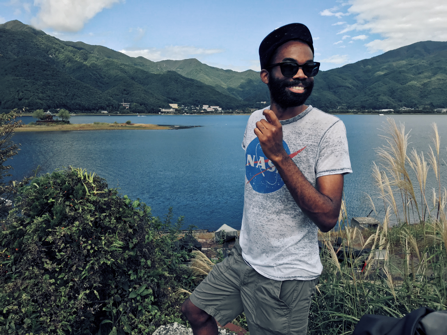 I found a dope spot for us to take pics