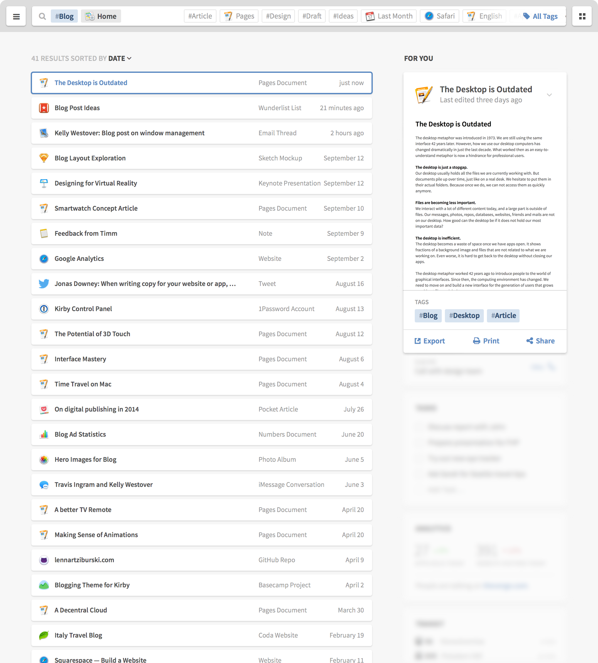 Desktop Neo screenshot